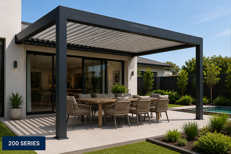 Louvred Pergolas