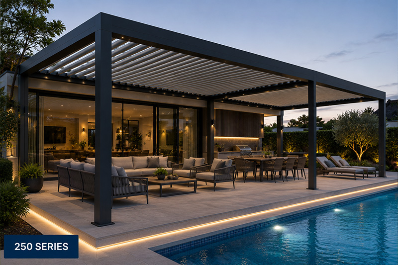 Louvred Pergolas