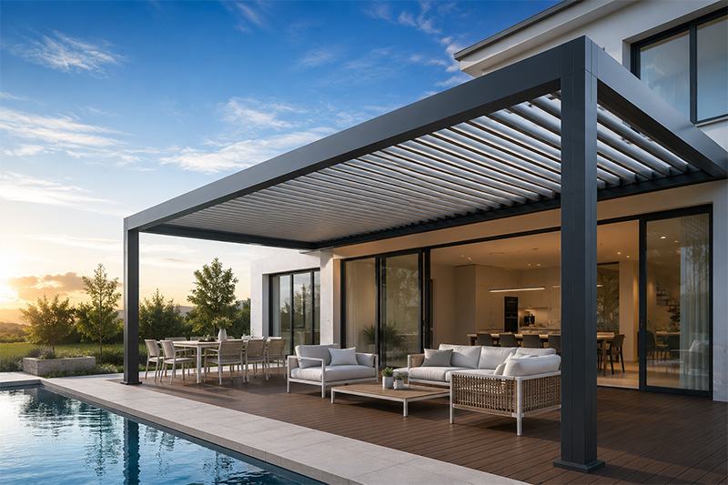 Louvred Pergolas