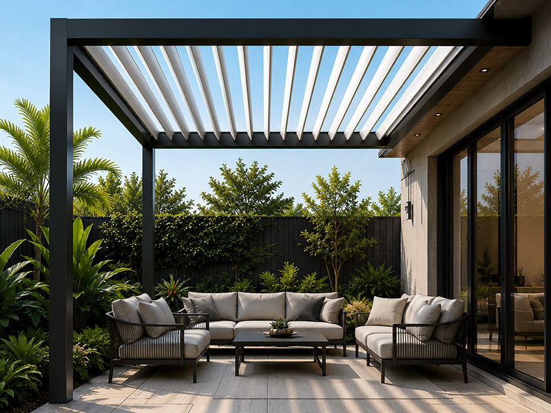 Louvred Pergolas